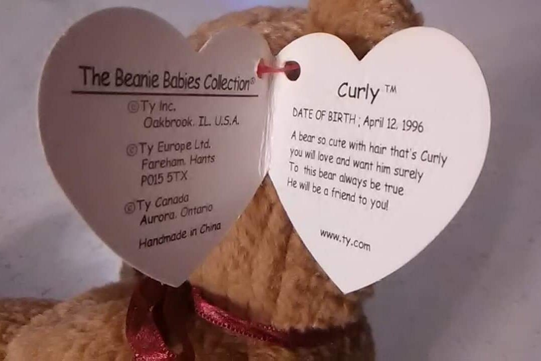 Ty '' Curly '' Beanie Baby Etsy