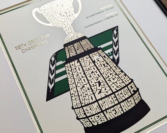 Saskatchewan Rough Riders 112th Grey Cup Championship Poster
