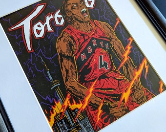 Scottie Barnes Toronto Raptors poster | scottie barnes poster, scottie barnes art, scottie barnes, scottie barnes gift