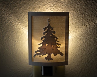 Christmas Tree Nightlight l Plug in Nightlight | Christmas Decor | Holiday