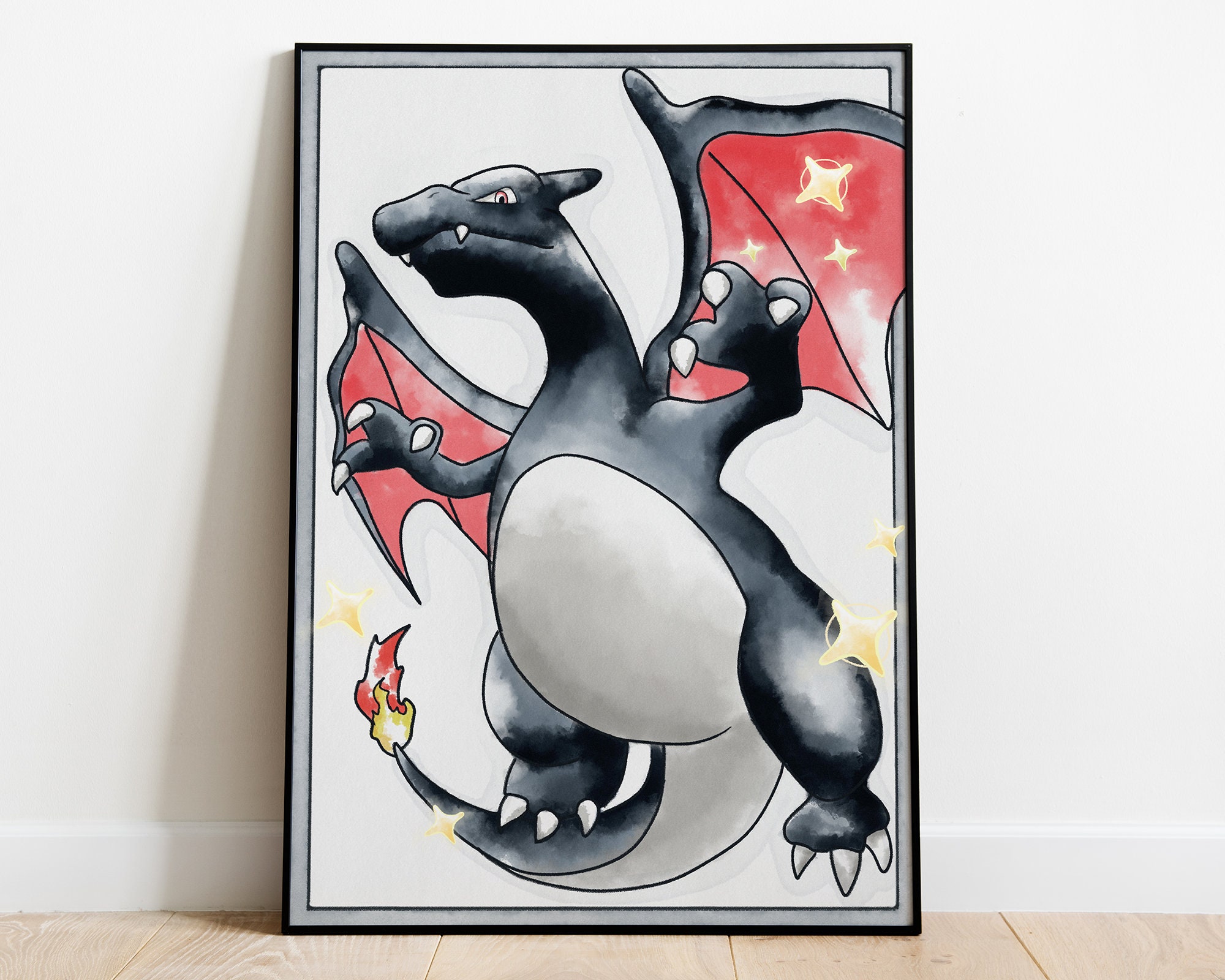 Pokemon Shiny Charizard Art