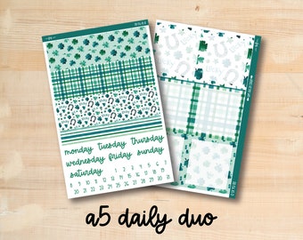 A5 Daily Duo 156 || LUCKY A5 Erin Condren daily duo kit