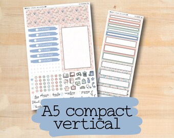 CV 216 || BEACH BLISS Erin Condren A5 Compact Vertical Kit