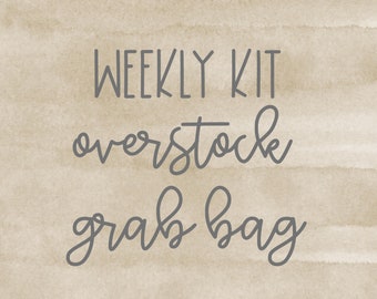 Weekly Kit Stickers Overstock Grab Bag