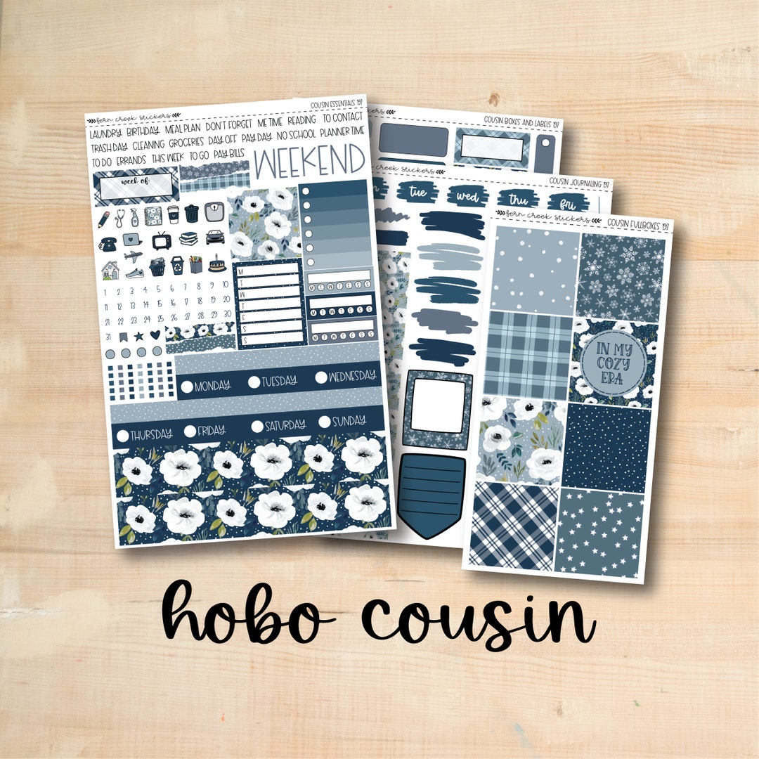 HC Weekly 197 WINTER FARMHOUSE Hobonichi Cousin Weekly Kit - Etsy