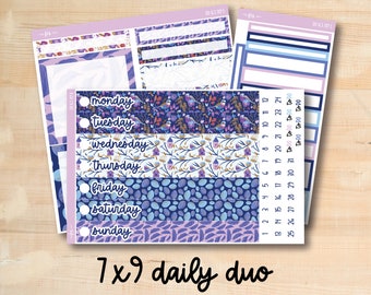 7x9 Daily Duo 163 || FANCY FEATHERS 7x9 Daily Duo Kit