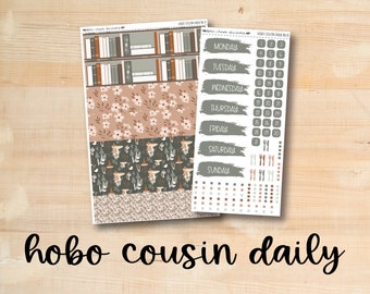 HC Daily 183 || FALL COTTAGE Hobonichi Cousin Daily Kit