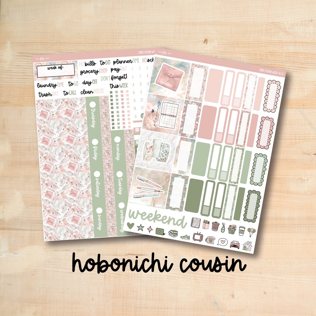 HC Weekly 167 PLANNER LIFE Hobonichi Cousin Weekly Kit - Etsy