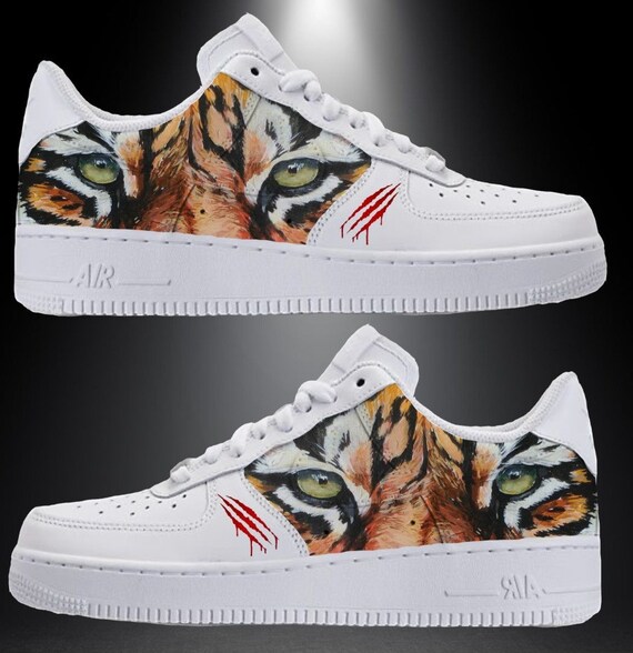 custom air force 1 tiger