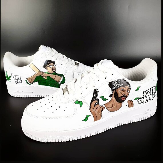 Gta San Andreas Air Force 1 Custom Sneakers | Etsy