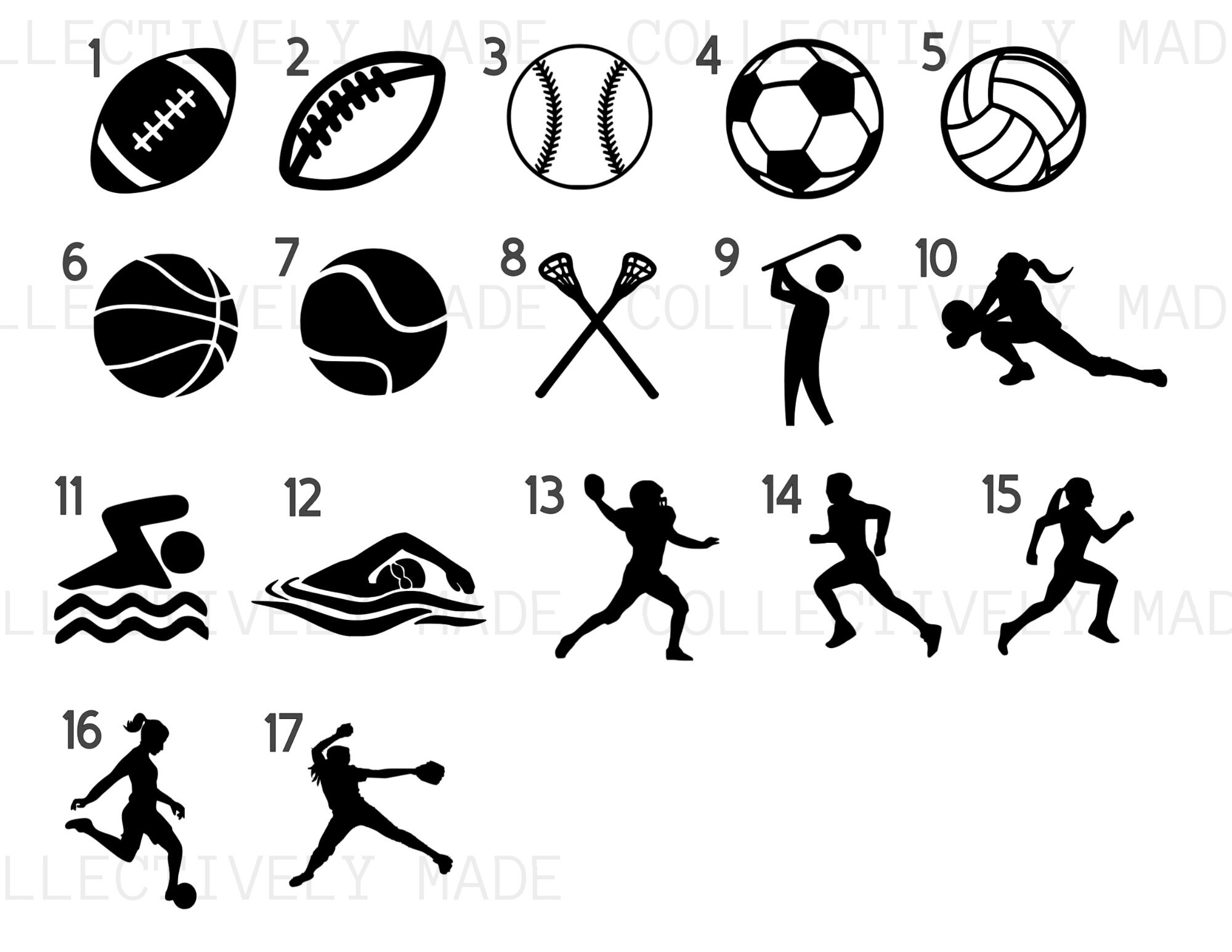 Sports Mum Die Cuts Custom Mum Die Etsy