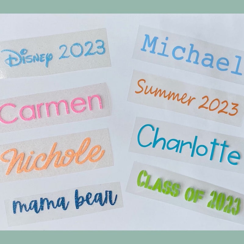 Iron on Decal - Etsy
