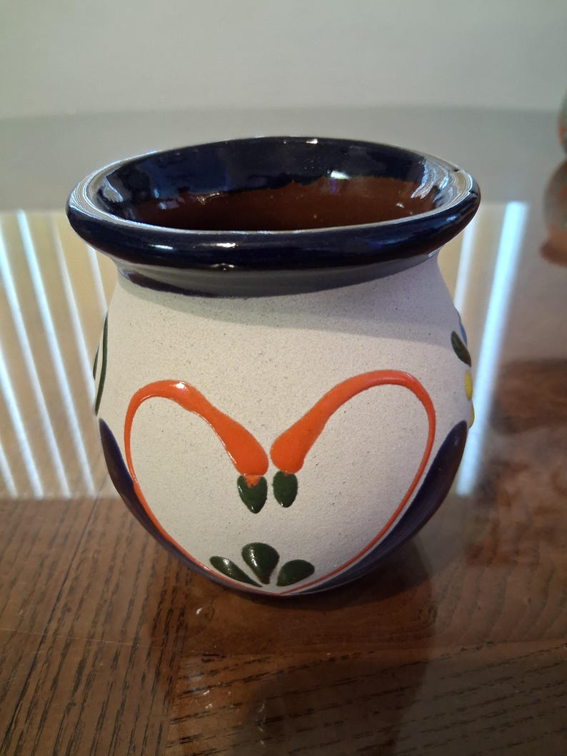 Tazas mexicanas, cantaritos flamingo