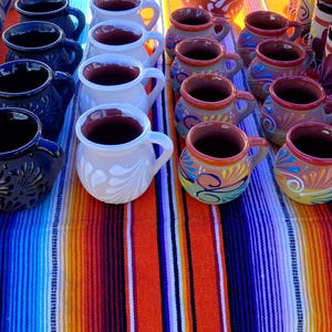 Mexican cups, cantaritos