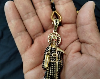 Santa Muerte Gold plated Rosaries