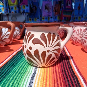 Mexican cups, cantaritos brown