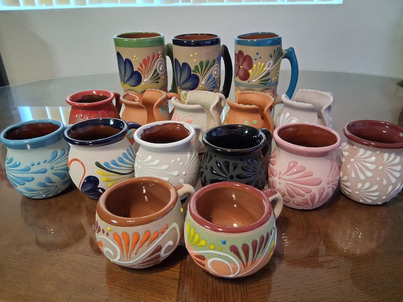 Tazas mexicanas, cantaritos imagen 1