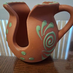 Tazas mexicanas, cantaritos napkin green