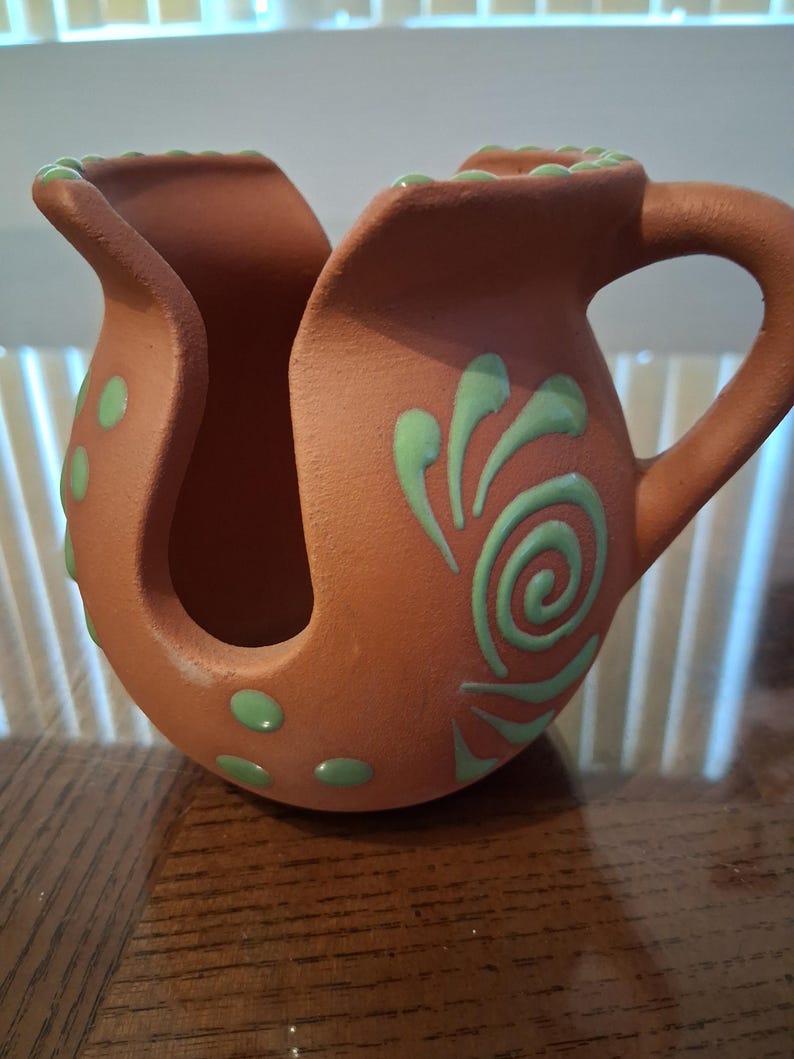 Tazas mexicanas, cantaritos napkin green