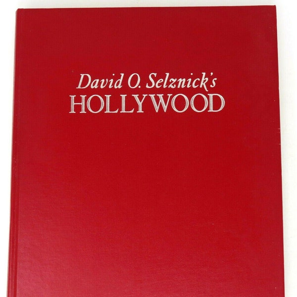 David O Selznick's Hollywood by Ronald Haver 1st Edition 1980 USA No Dust Jacket GUC