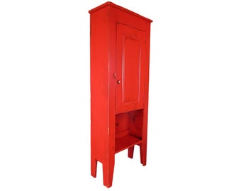 Handmade Shaker Jelly Cupboard: Primitive Farmhouse Kitchen Pantry
