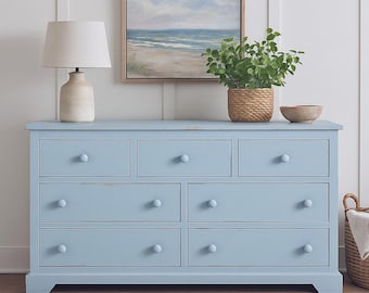 Solid Wood Dresser | Handmade Cottage Farmhouse Bedroom Dresser | Custom Finishes