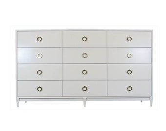 Avalon Modern 12 Drawer Dresser | Contemporary Bedroom