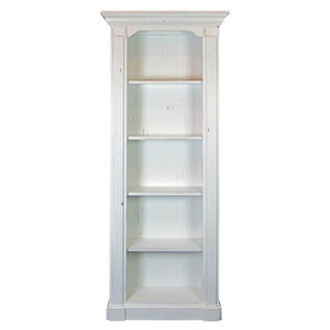 Jefferson Cottage Bookcase | Upscale Shelving | Wall Unit