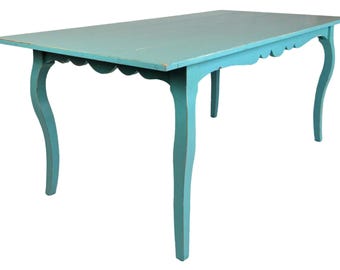 French Country Dining Table | Handmade Farmhouse Table | Solid Wood | Custom Sizes