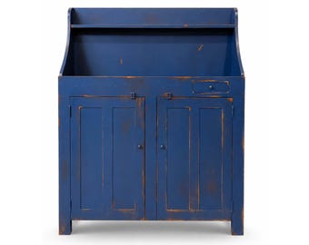 The Willow Farmhouse Dry Sink | Handmade Cottage Storage Cabinet