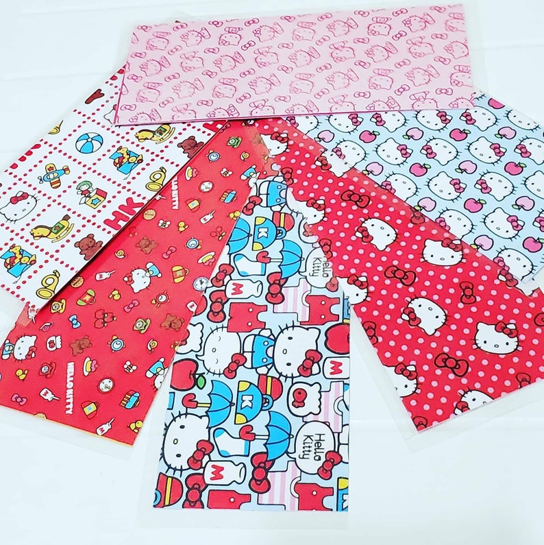 hello kitty cricut paper laminated cash money envelopes etsy