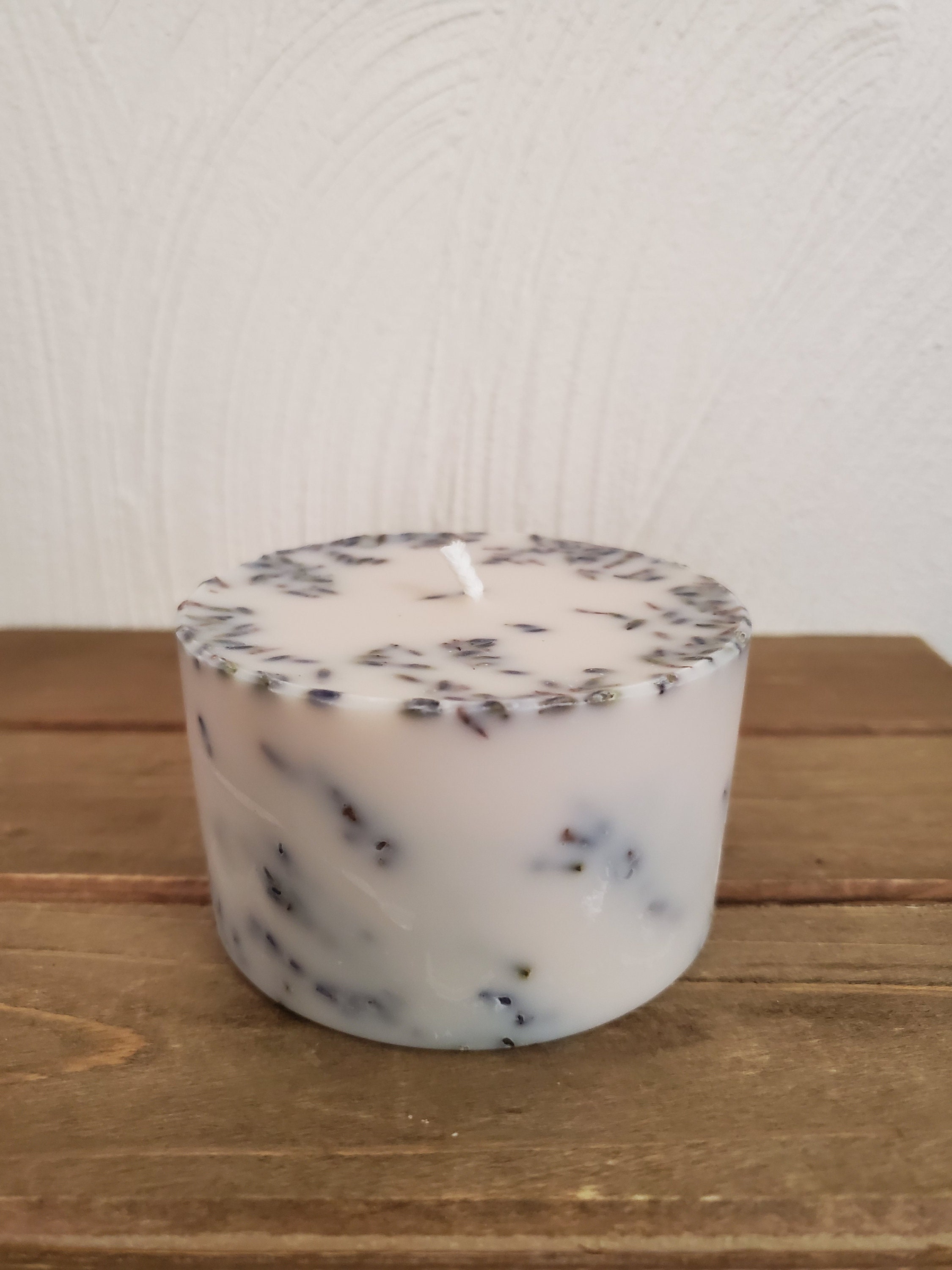Lavender Candles Eco Friendly Wax Candle 100 Natural Etsy