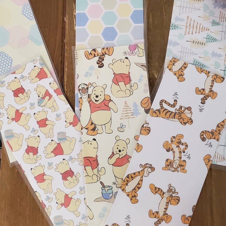 Coupon Envelopes Tigger Baby Steps Winnie the Pooh Cricut Paper Dave Ramsey Cash Money Envelopes Laminated Envelope