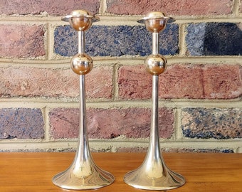Swedish Modern Gense Saturnus Candleholders by Kjell Engman Swedish Modern Gense Saturnus Candleholders by Kjell Engman