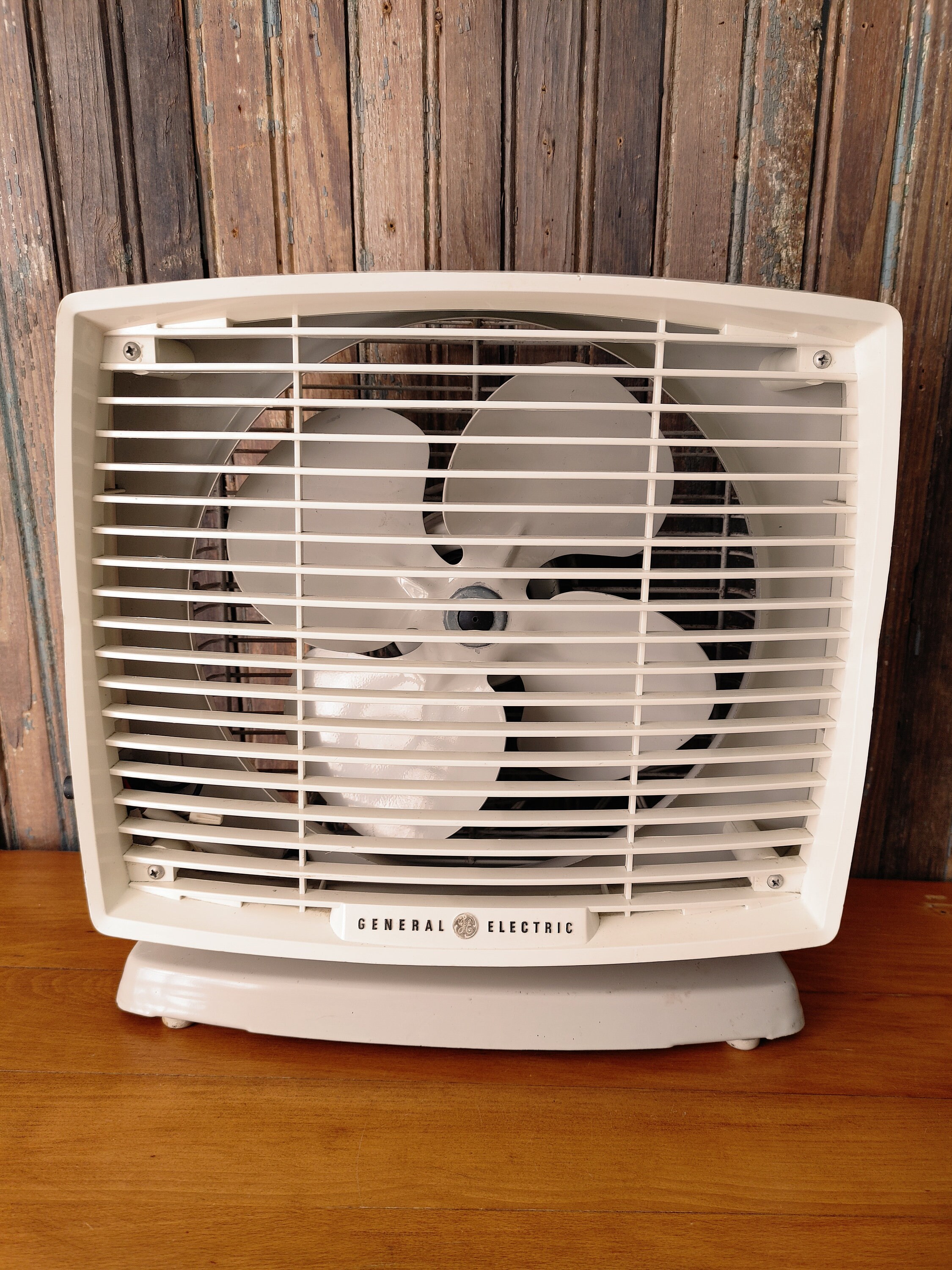 Mid Century Modern GE Box Fan / MCM Square Floor, Tabletop, or Wall ...