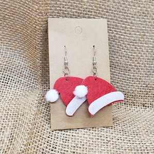 Christmas Hat - earrings