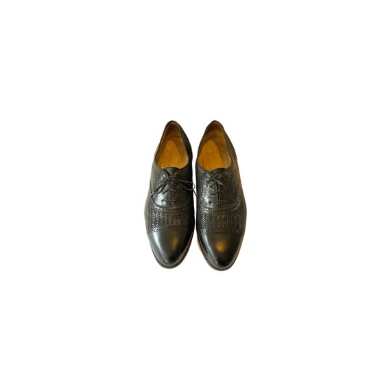 Church's Prima Classe Handmade Woven Black Leather