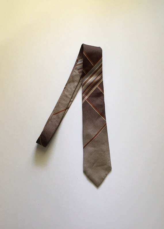 vintage mervyns geometric tie - Gem