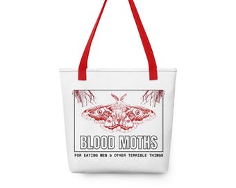 Solani's BloodMoths Tote bag, A Fall From Purpose