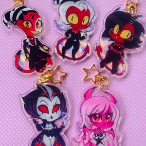 HB Character Acrylic Keychains