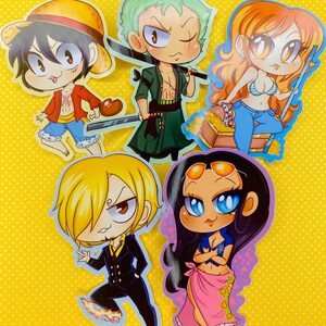 Anime pirate stickers