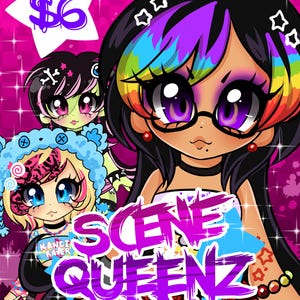 Motiv Queenz Blind Bag Holographische Sticker