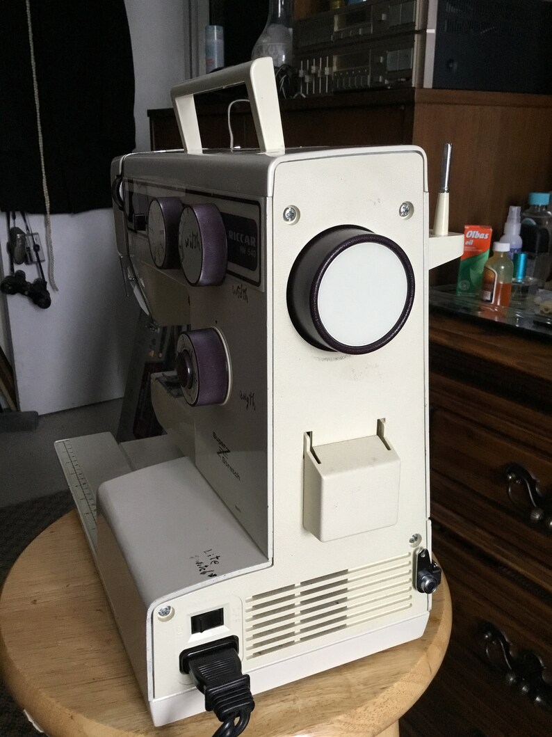 Vintage Riccar Super Stretch Sewing Machine Model Norm540 in Working