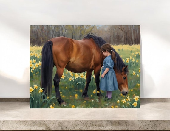 Girl and Her Horse Notecard Set: All-Occasion Cards for Horse Lovers, Horse Note Cards, Horse Stationery