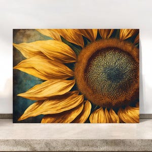 Riesige Sonnenblume Grußkarte Set, Herbst Sonnenblume Karten, Nahaufnahme Riesen Sonnenblume, All-Occasion, Danke, Sonnenblume Briefpapier, Herbst Garten