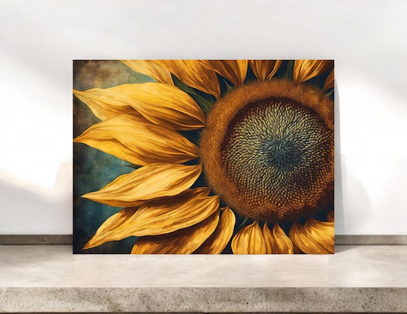 Giant Sunflower Notecard Set: All-Occasion Stationery
