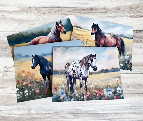 Horse Notecards with Envelopes