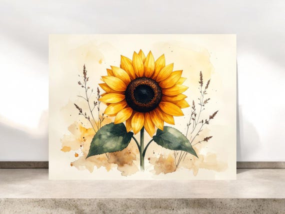 Vintage Sunflower Notecard Sets, Thank you, All Occasion Blank Cards