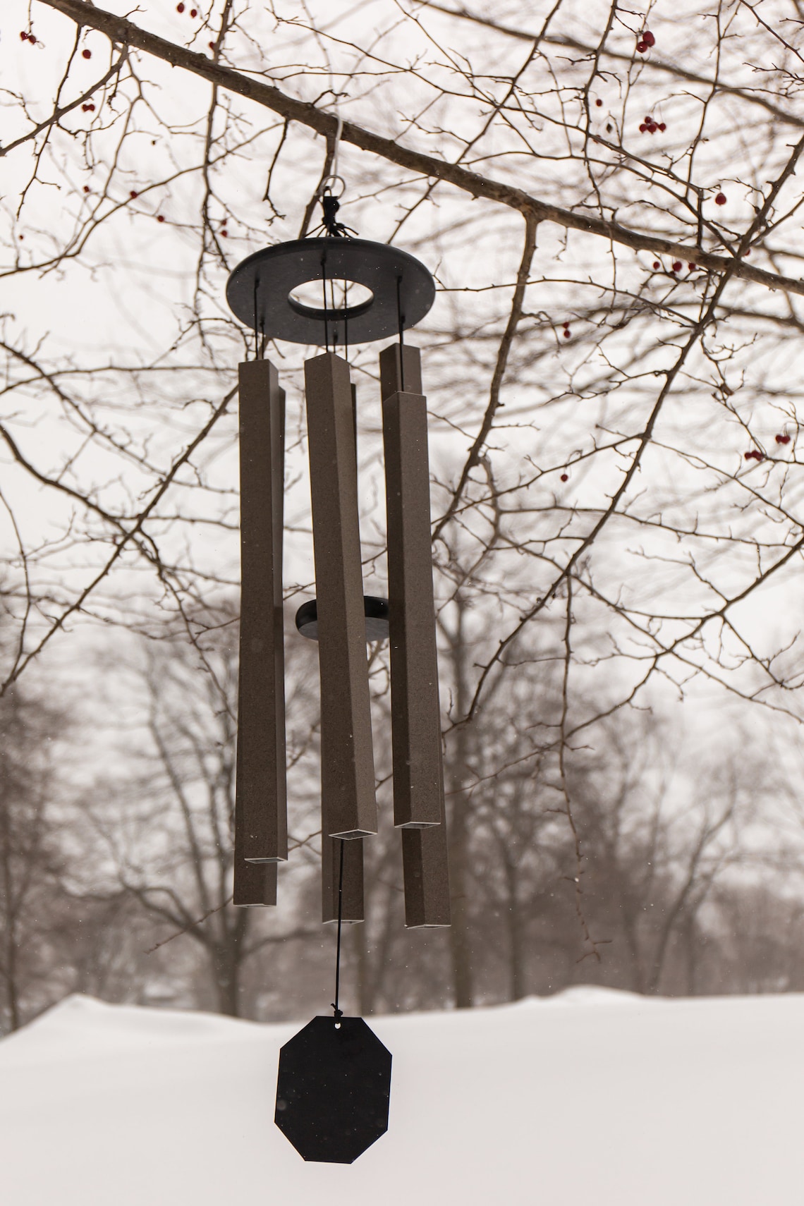 Beautiful Wind Chimes Weathered Bronze Amish Guaranteed for Etsy