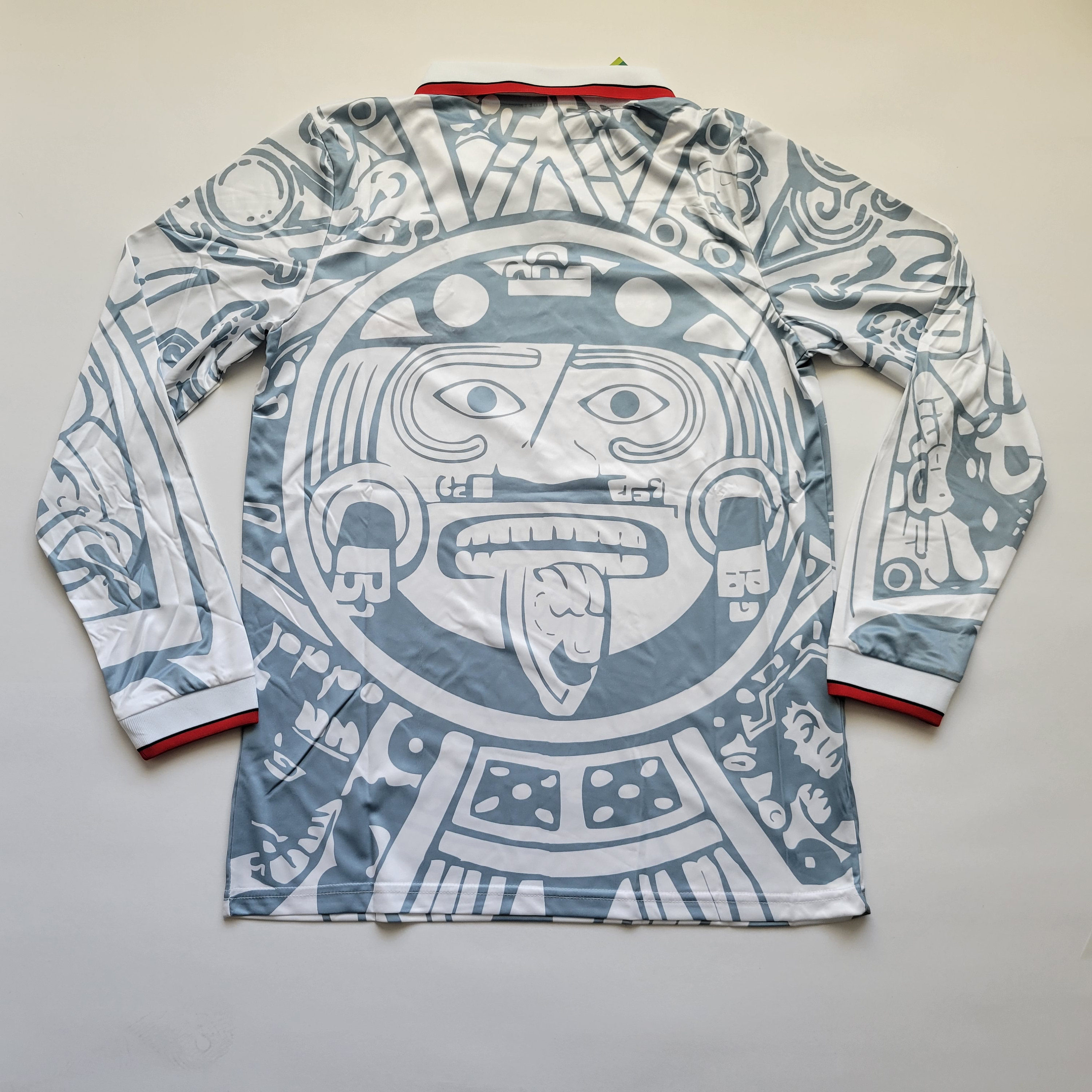Mexico jersey sales white long sleeve